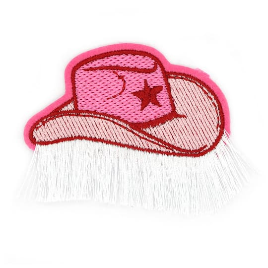 Iron-On &#x26; Adhesive Cowboy Hat Embroidered Patch by Make Market&#xAE;